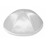 Light Grey Deluxe Satin Kippah